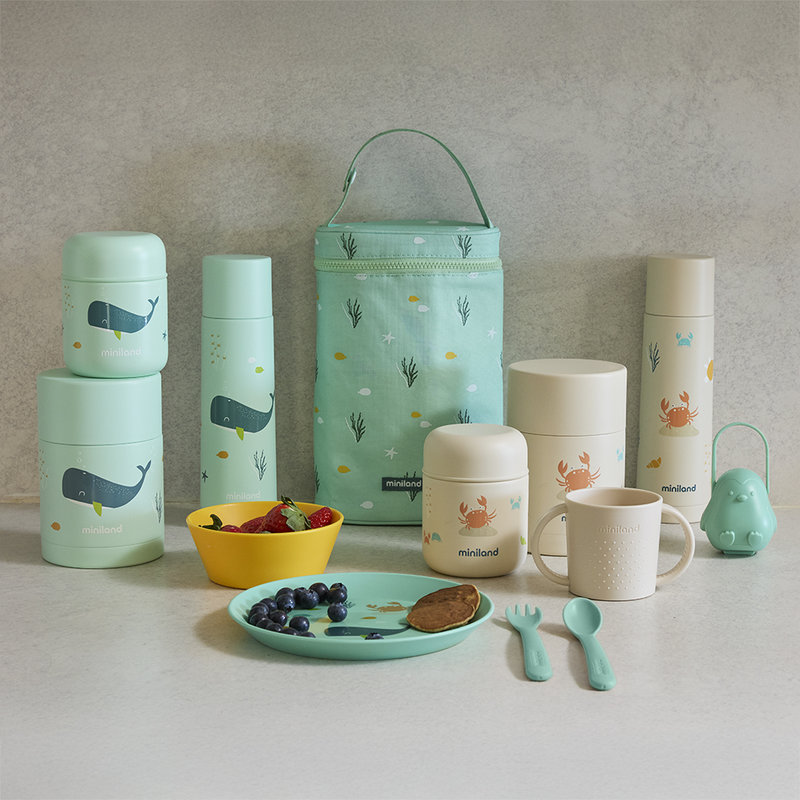 Thermos Thermy Crabsy 600 ml Miniland lifestyle
