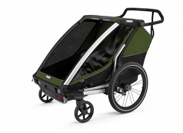 Chariot à vélo Cab 2 Cypres Green Thule Produit