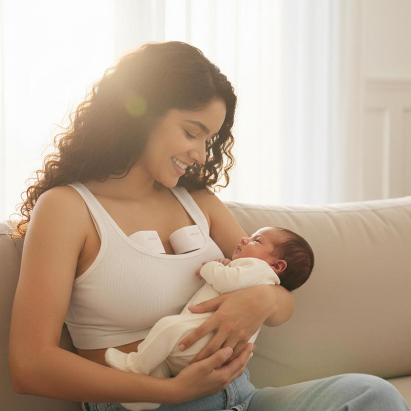 Tire-lait électrique double Easy Flow Duo Miniland lifestyle