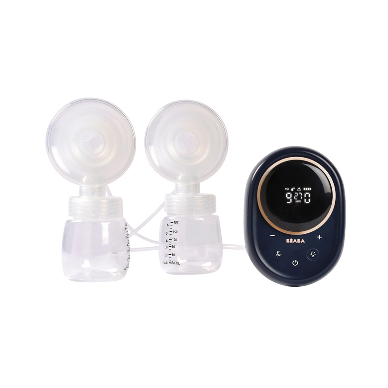 Tire-lait électrique Double Sans Fil Night blue BEABA Produit face
