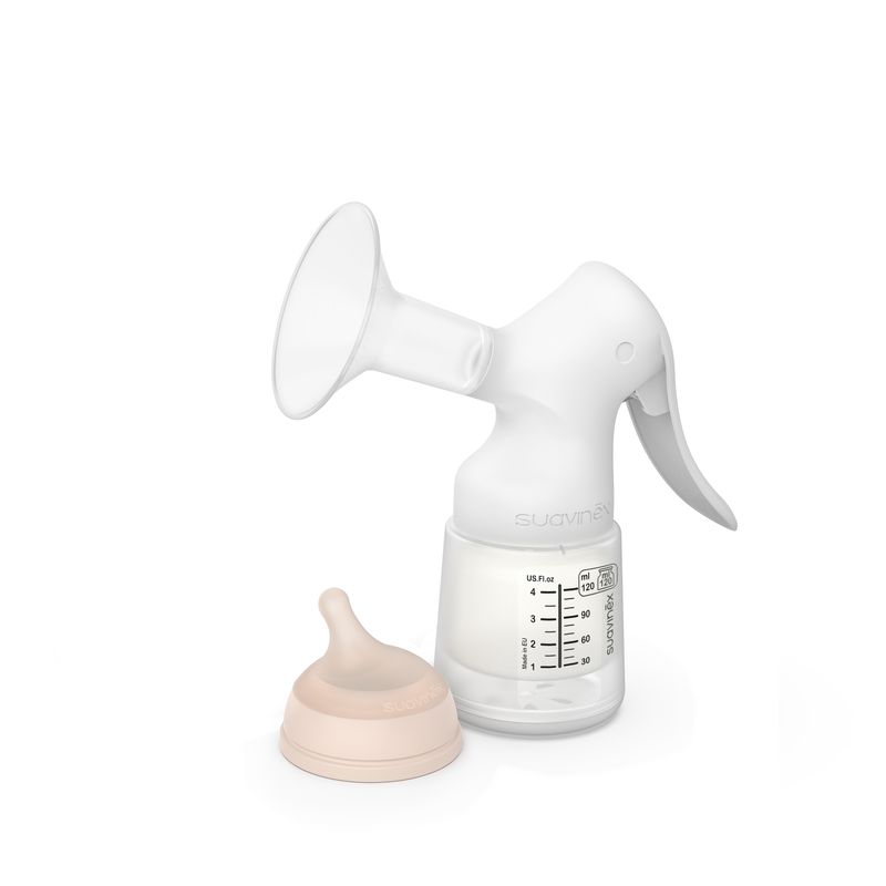 Tire-Lait Manuel Avec Biberon Zero Zero 120ml Suavinex produit