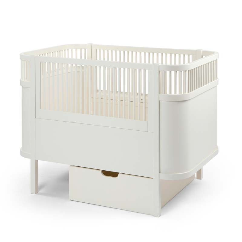 Chambre Sebra : Lit, Matelas, Commode à langer Sebra lit avec tiroir