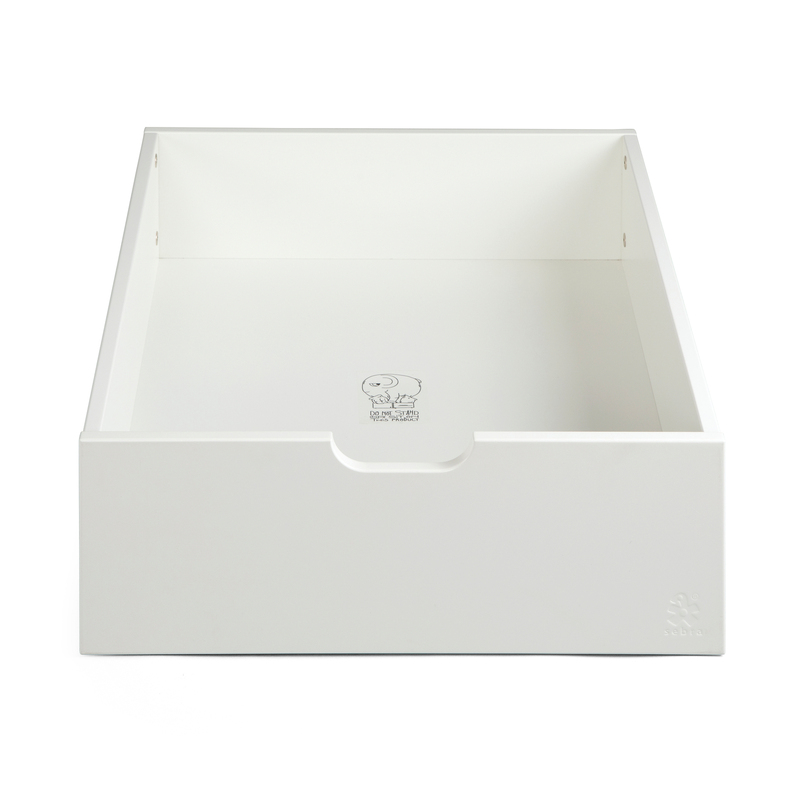 Chambre Sebra : Lit, Matelas, Commode à langer Sebra tiroir