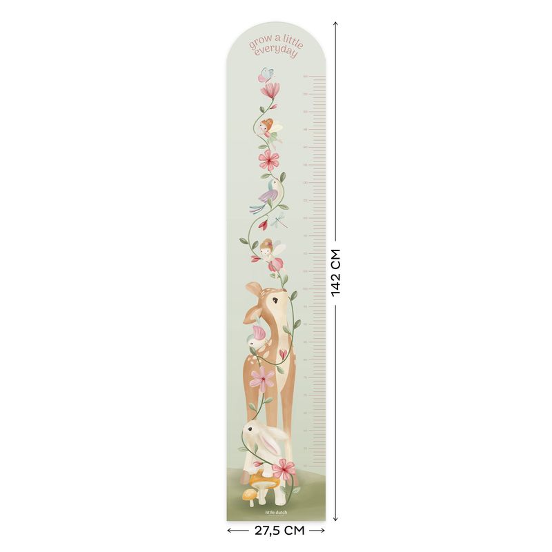 Toise autocollante Fairy Garden Little Dutch produit