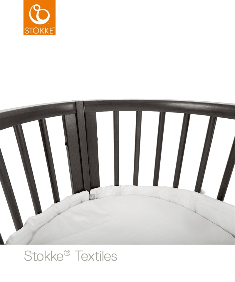 Tour de lit pour Sleepi Mini Blanc stokke produit en situation