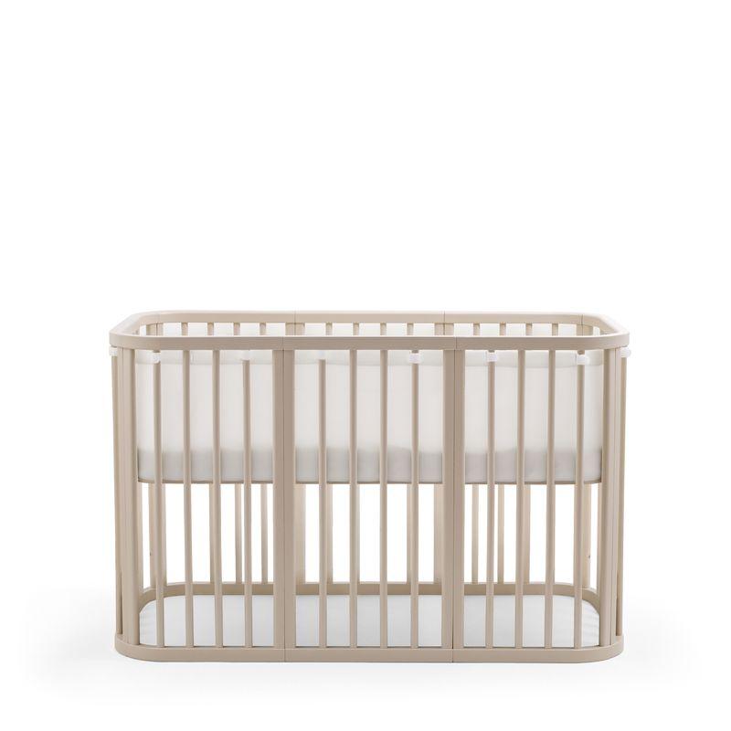 Tour de lit respirant Stokke Nighti STOKKE lit vanilla white position haute