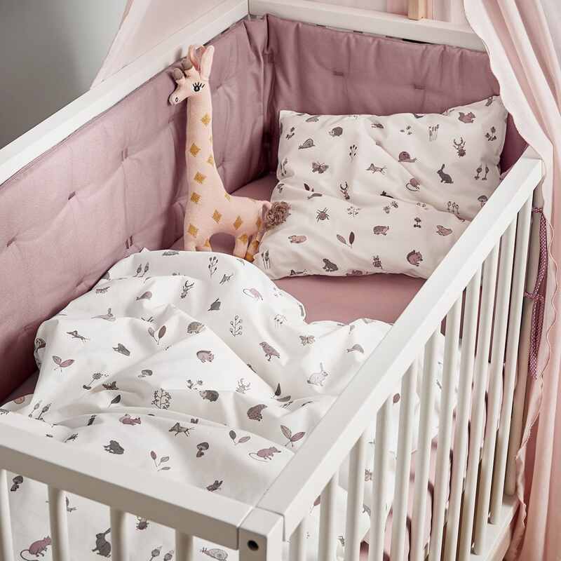Tour de lit Linea et Luna en coton bio Leander lifestyle