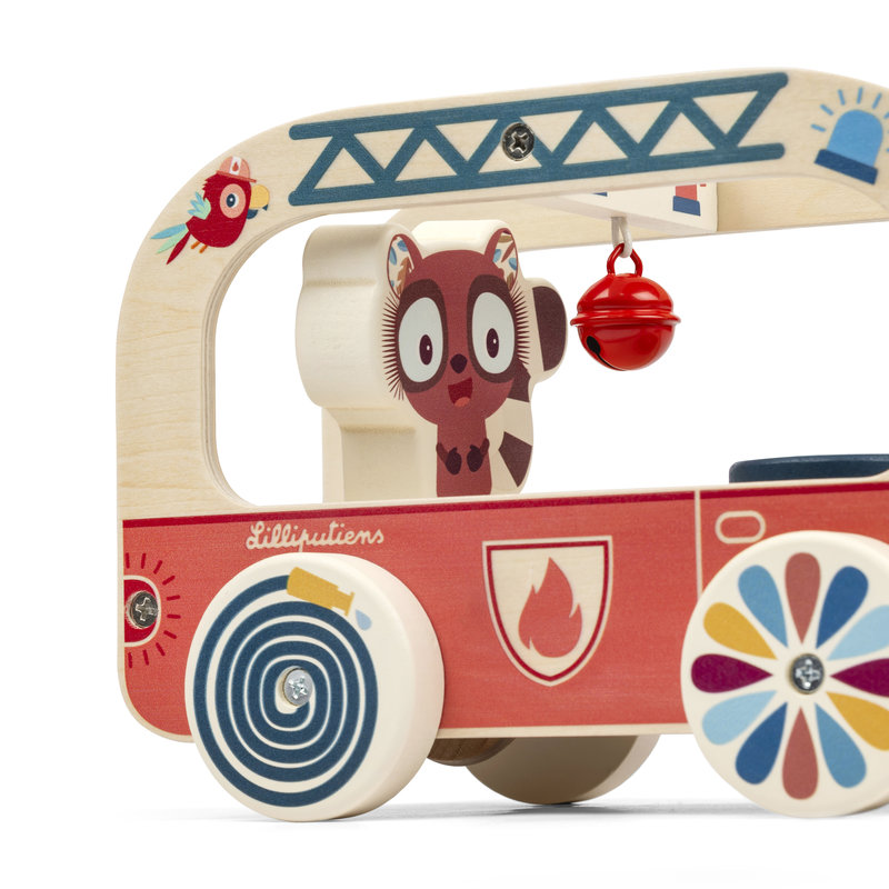 Tourni Camion de Pompier Jack Lilliputiens zoom 3 