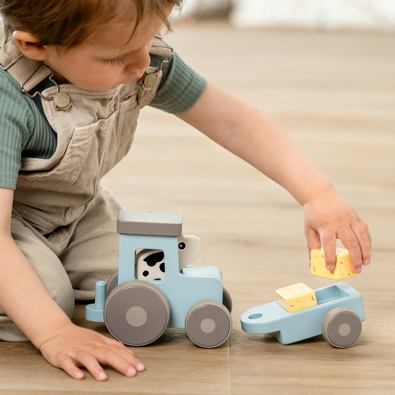 Tracteur Tiny farm Dotti Bleu Done by deer lifestyle