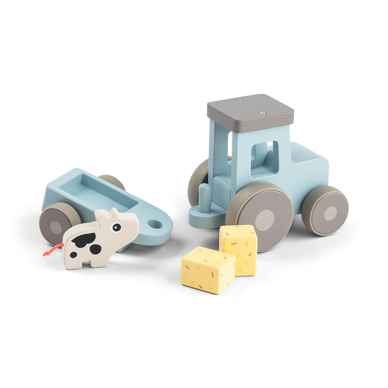Tracteur Tiny farm Dotti Bleu Done by deer profil