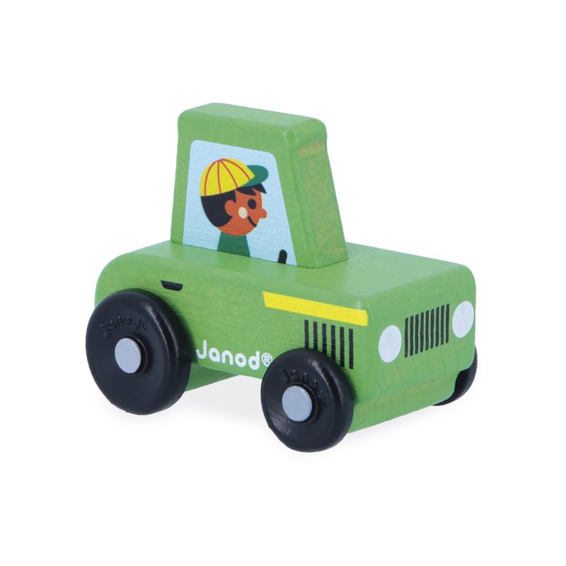 Tracteur Vert Cross Roads Janod produit