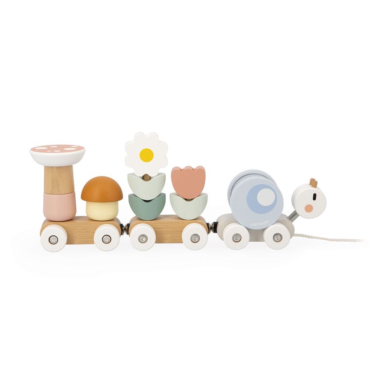 Train en bois Escargot Janod produit