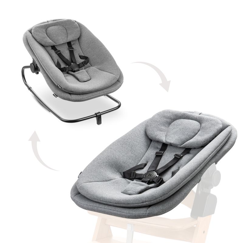 Transat 3-en-1 Bouncer Dark Grey Mélange Hauck produit