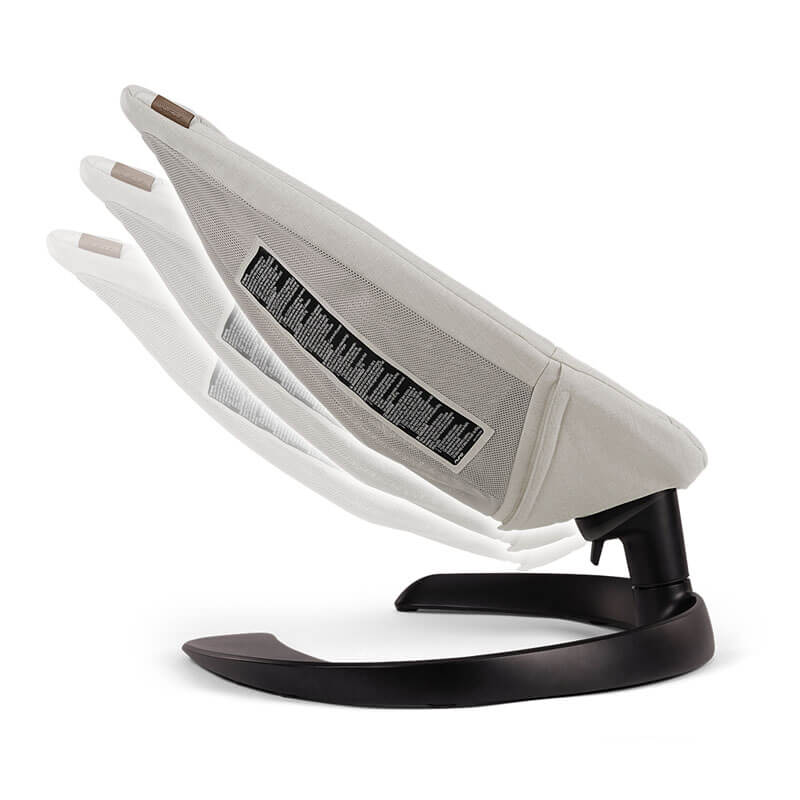 Transat évolutif Leaf Grow sans arche de jeux Driftwood 2024 Nuna inclinaison