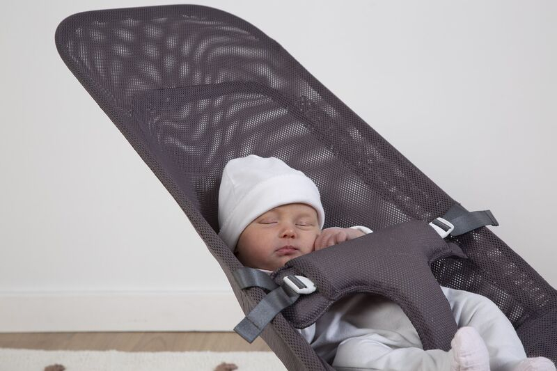 Transat Evolux Bouncer Naturel/Anthracite Childhome Bébé