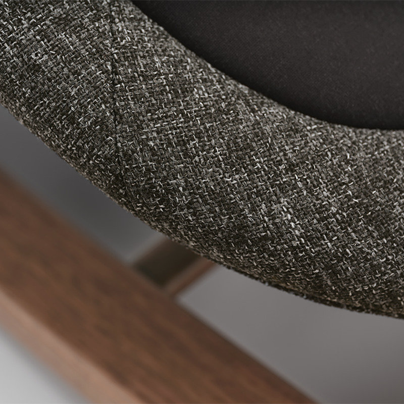 Transat nouveau-né pour chaise haute BRYN Nuna zoom tissus