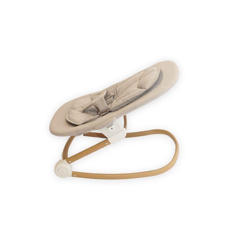 Transat pour Chaise Haute Grow With Me Pure White BO JUNGLE de cote