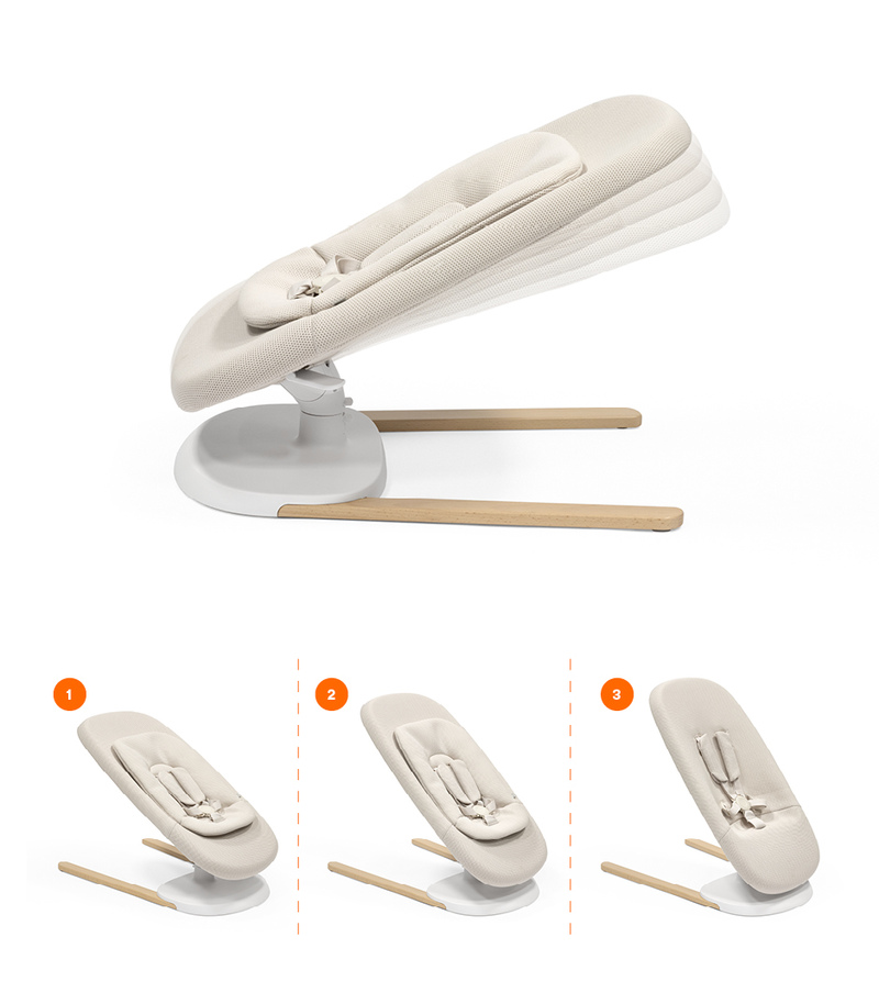 Transat Yoga Light Sand Stokke multiples inclinaisons