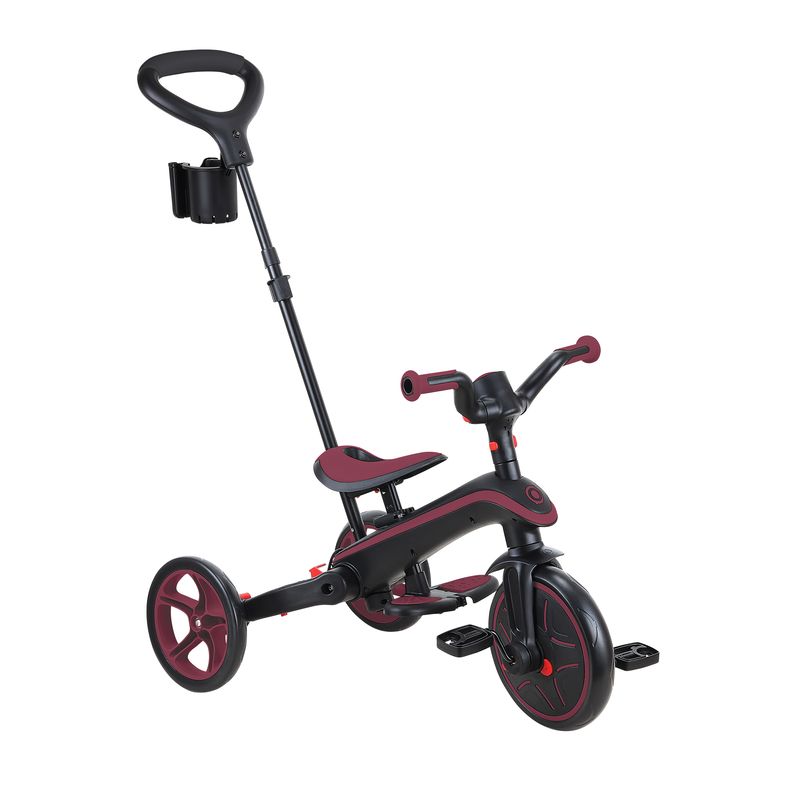 Tricycle évolutif et pliable explorer 4-en-1 Bordeaux Globber étape 2