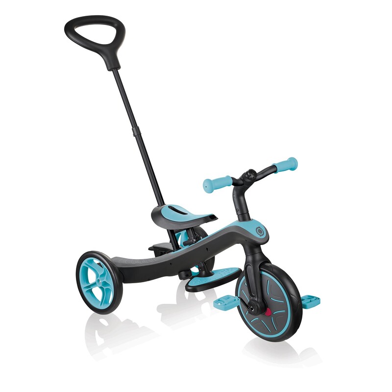 Tricycle évolutif explorer 4-en-1 Teal Turquoise Globber tricyle