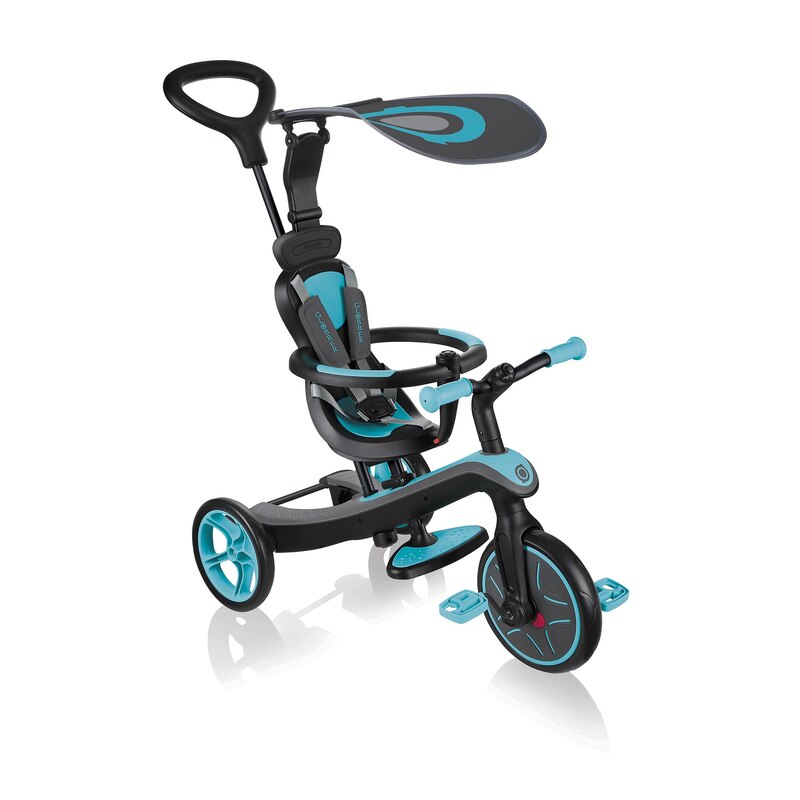Tricycle évolutif explorer 4-en-1 Teal Turquoise Globber