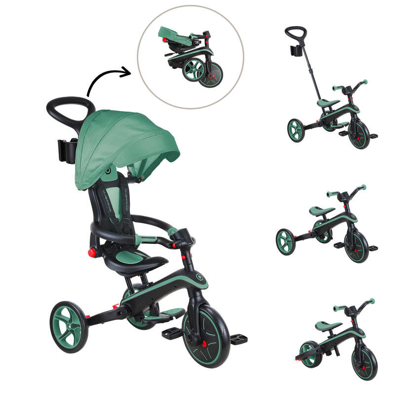 Tricycle évolutif et pliable explorer 4-en-1 Globber évolutif