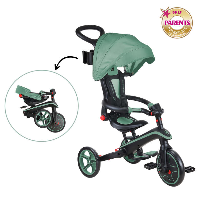 Tricycle évolutif et pliable explorer 4-en-1