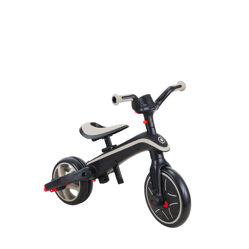 Tricycle évolutif et pliable explorer 4-en-1 Taupe Globber vélo