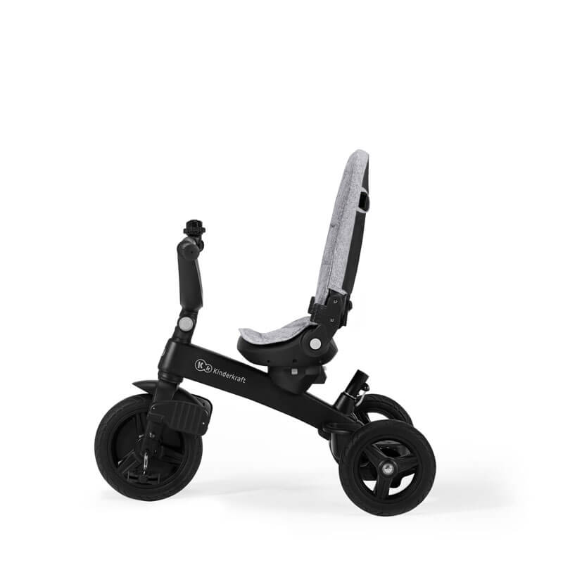 Tricycle évolutif Twipper Gris Kinderkraft - Bambinou