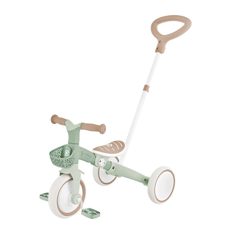 Tricycle Learning Trike Plus 3 in 1 évolutif Eco-Logic Sauge Globber étape 1
