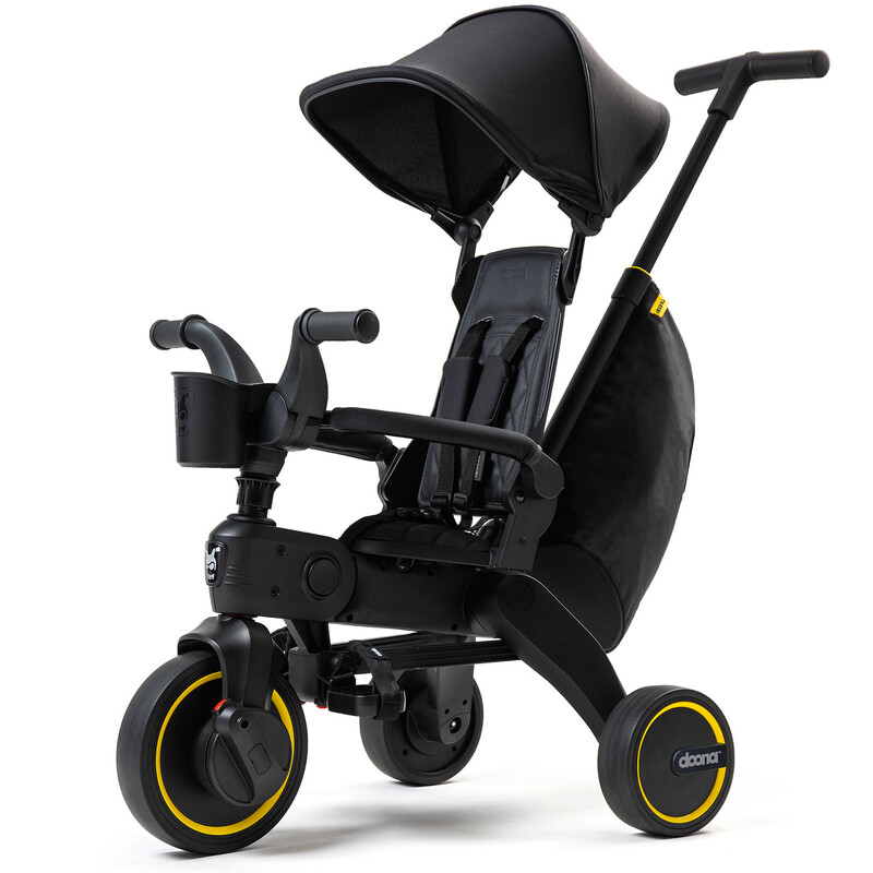 Tricycle Liki Trike Edition spéciale Midnight Doona face