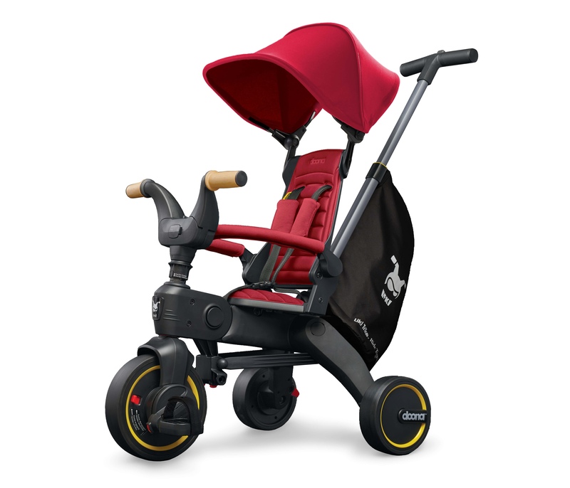 Tricycle Liki Trike S5 Doona face rouge