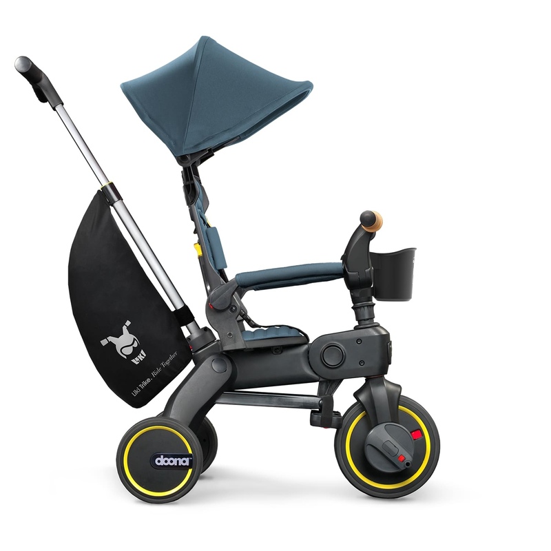 Tricycle Liki Trike S5 Doona profil avec cache soleil