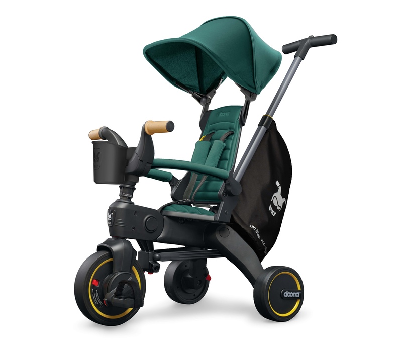 Tricycle Liki Trike S5 Doona face verte