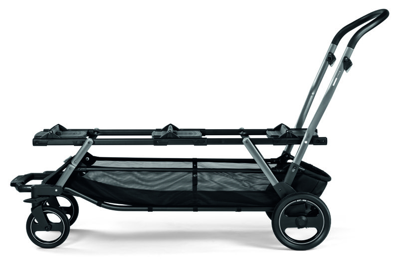 Poussette triplette Piroet pop up Luxe City Grey Peg Perego Chassis