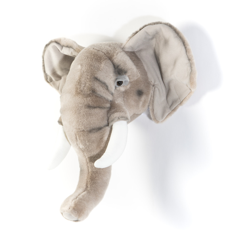 Trophée Peluche Eléphant George WILD AND SOFT cote droit