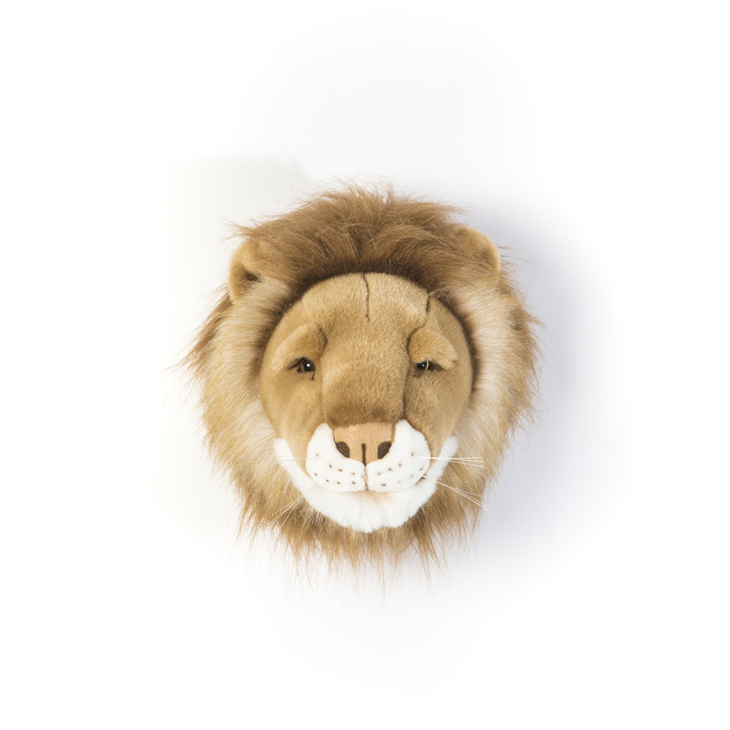 Trophée Peluche Lion Cesar WILD AND SOFT face