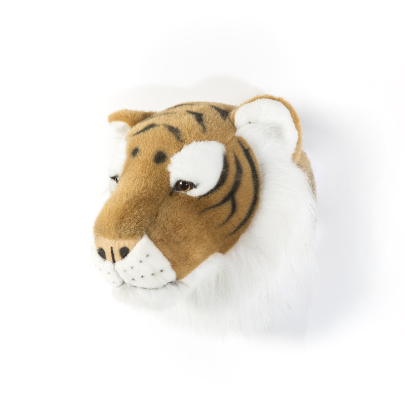 Trophée Peluche Tigre Felix WILD AND SOFT cote droit