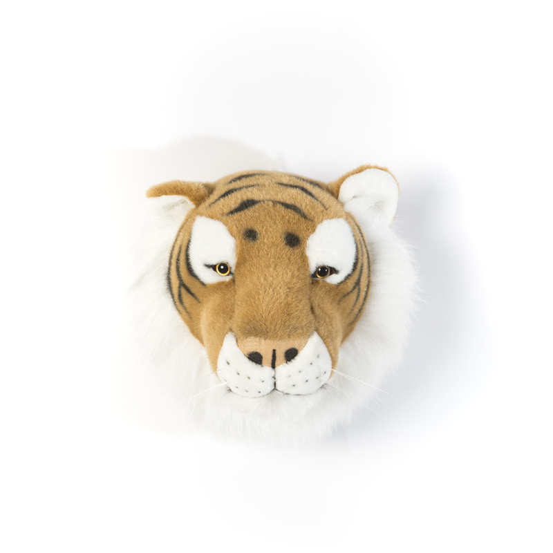 Trophée Peluche Tigre Felix WILD AND SOFT face