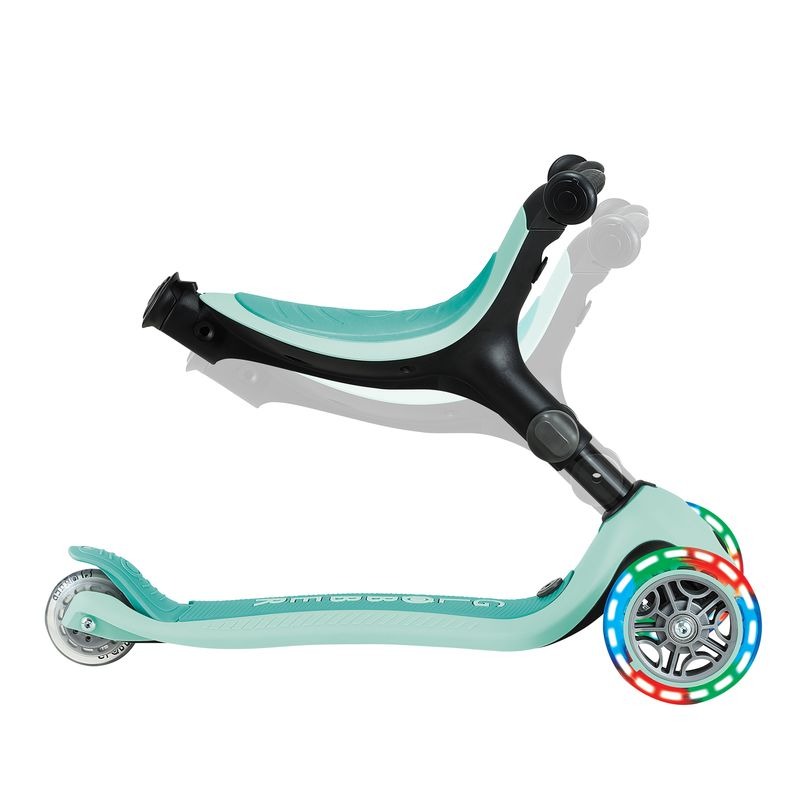 Trottinette évolutive pliable Go Up Active Plus Lights mint Globber produit draisienne