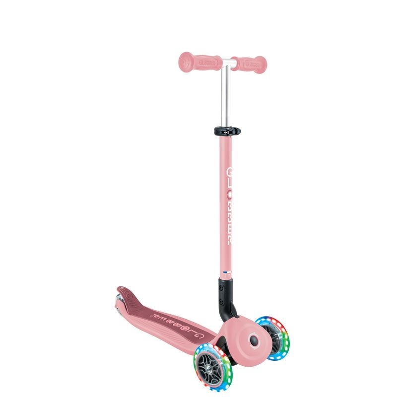 Trottinette évolutive pliable Go Up Active Plus Lights pastel pink Globber trottinette