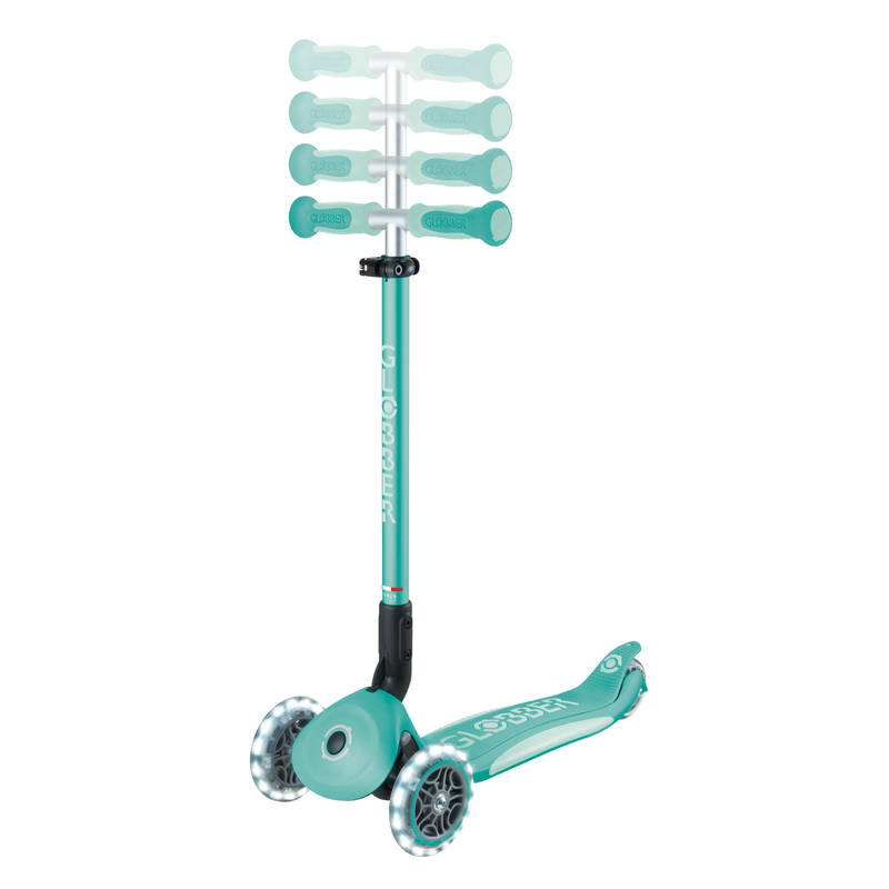 Trottinette évolutive GO UP Deluxe Lights Globber guidon reglable