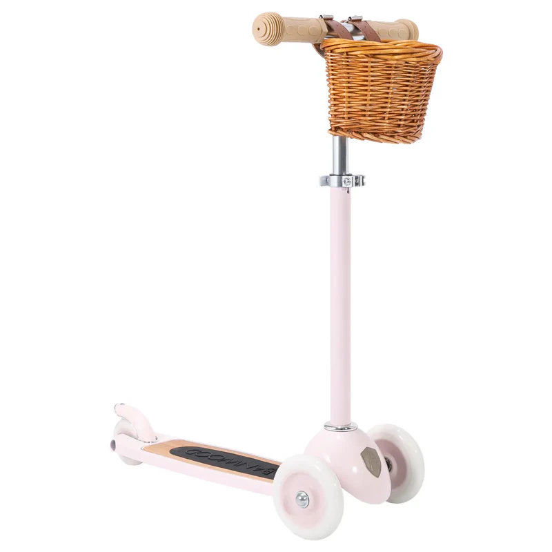 Trottinette Scooter 3 roues rose Banwood rose