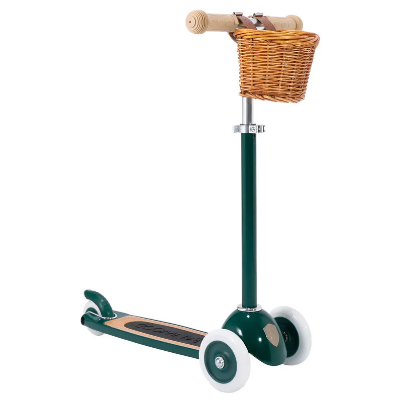Trottinette Scooter 3 roues Banwood vert 