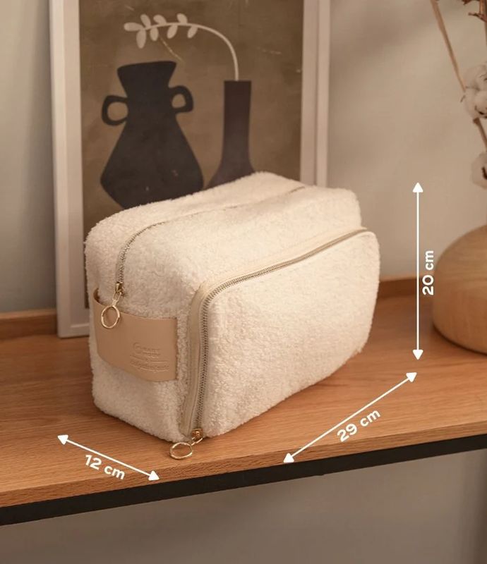 Trousse De Toilette Bebe Curl White Babymoov dimensions