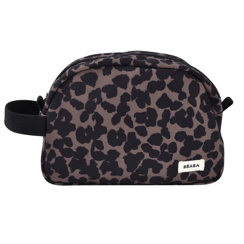 Trousse de toilette Léopard Beaba face