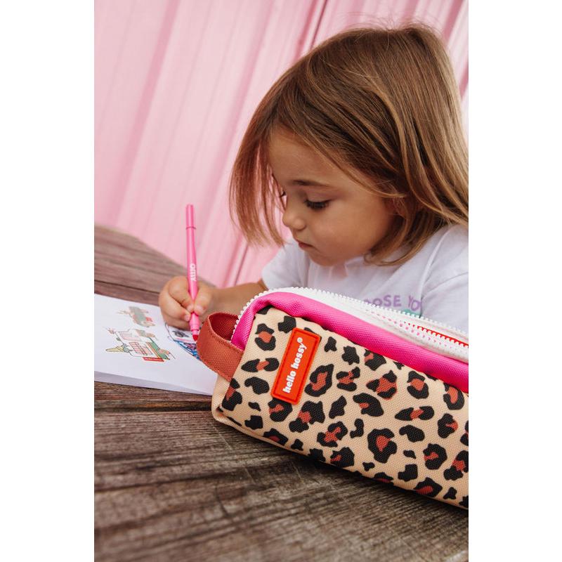 Trousse Imprimé Double Compartiment Leopard #7 HELLO HOSSY lifestyle 2