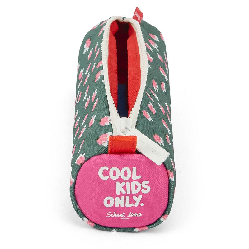 Trousse Imprimé Simple Compartiment Garden Joy HELLO HOSSY côté