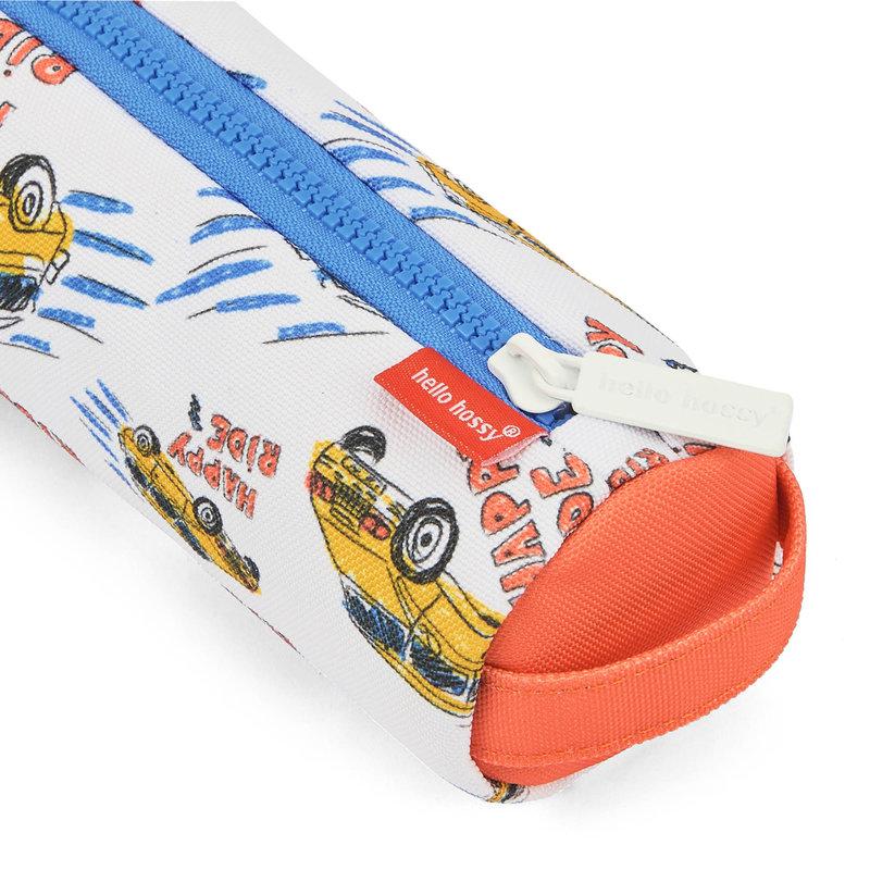 Trousse Imprimé Simple Compartiment Happy Ride HELLO HOSSY zoom