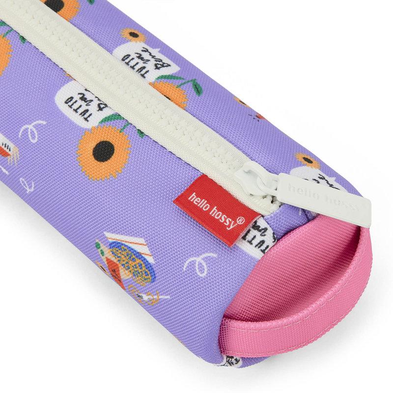 Trousse Imprimé Simple Compartiment Sunflower HELLO HOSSY zoom